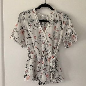Wrap blouse